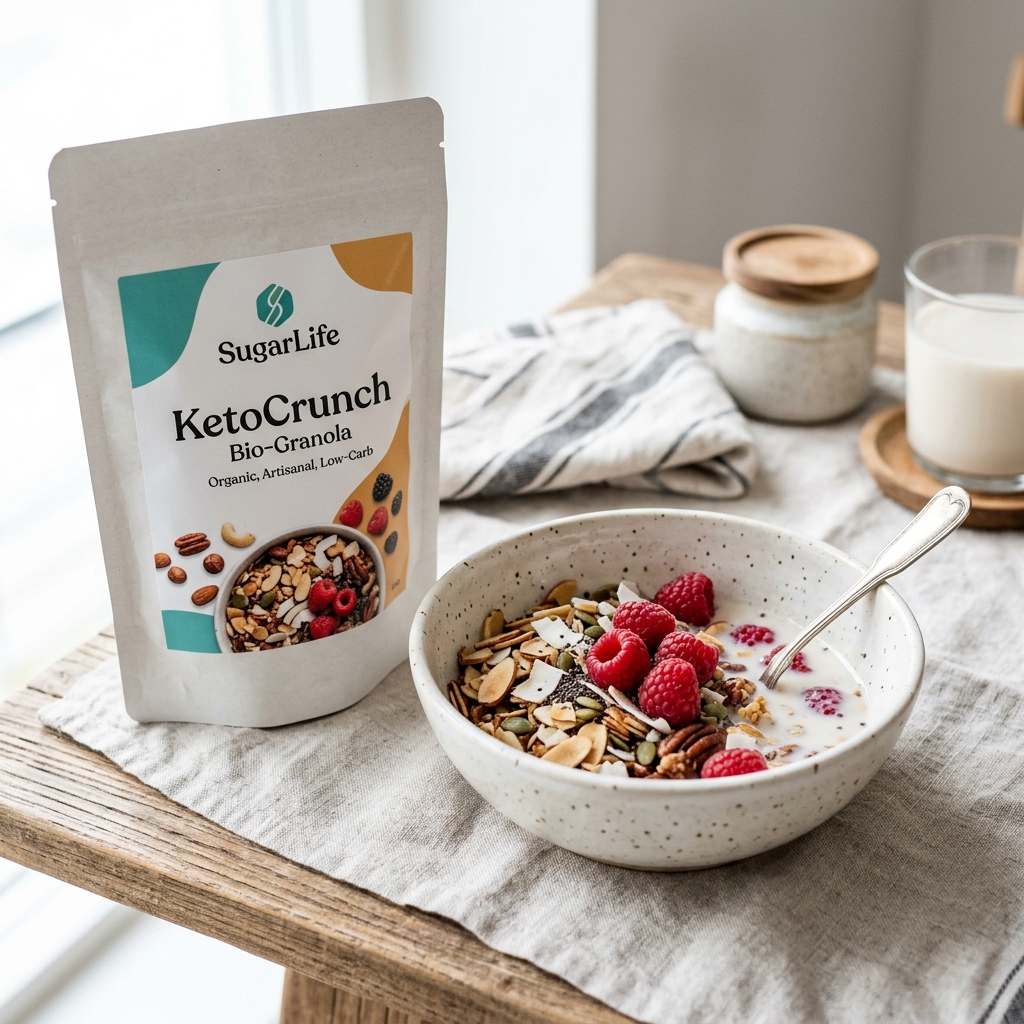 KetoCrunch Bio-Granola Mandel-Kokos